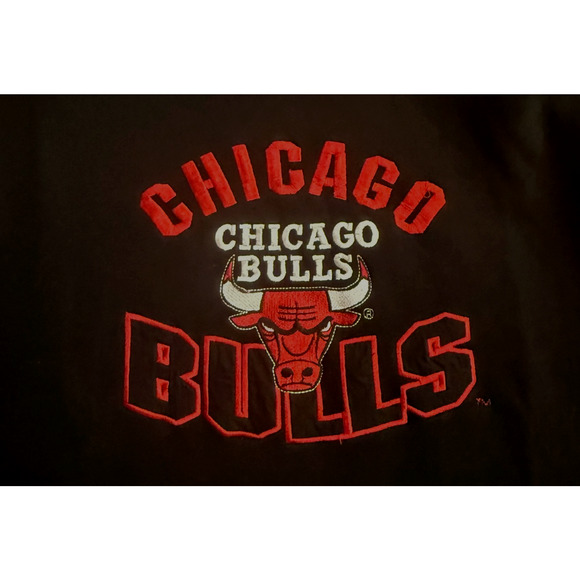 Vintage Chicago Bulls Sweatshirt Mens 90s NBA Embroidered Size XL - Picture 3 of 8